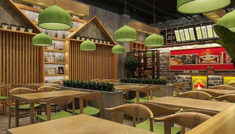 铁山如何设计中式快餐店打造中式风味
